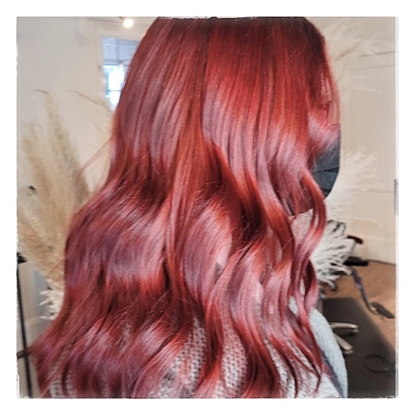 Fiery Red hair
